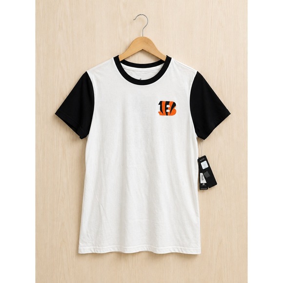 4Her Tops - Cincinnati Bengals G-III 4Her Women's Large Graphic Ringer T-Shirt NWT NFL